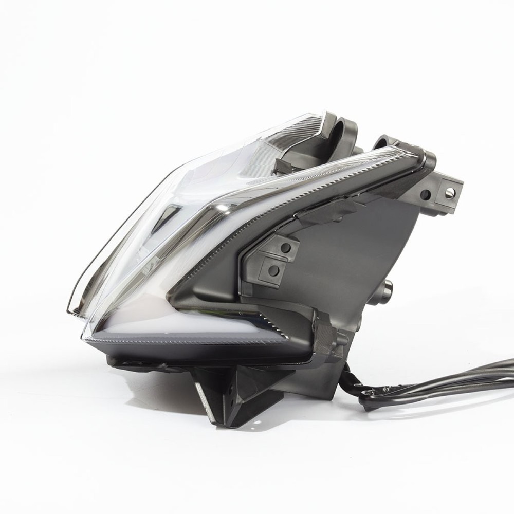 LED Headlight for LX500-J-E5, LX500-K-E5 ECE Compliant Headlight Assembly Black
