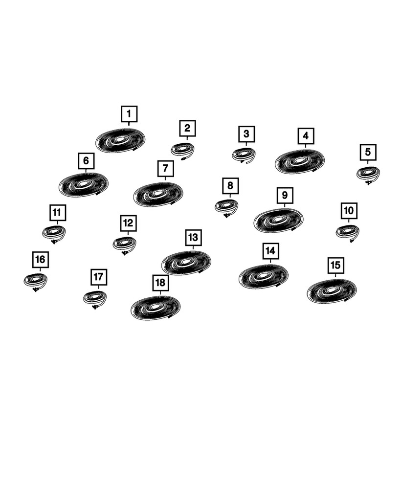 Genuine Mopar Camera Cable 68541345AA