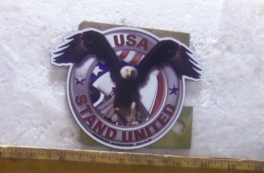 USA Stand United with Eagle - XLarge Magnet
