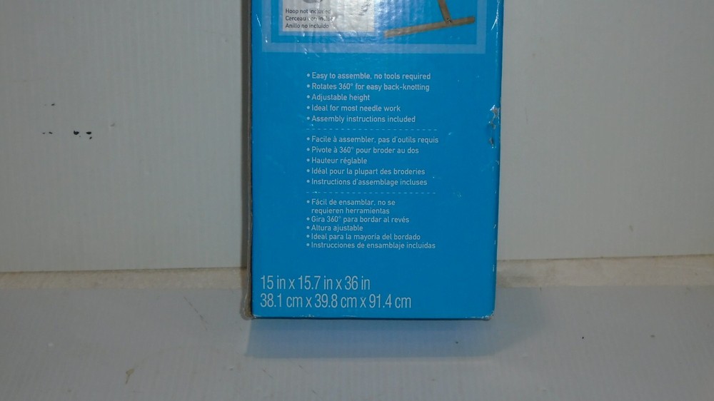 ADJUSTABLE CRAFT STAND LOOPS AND THREADS For Needle work. New