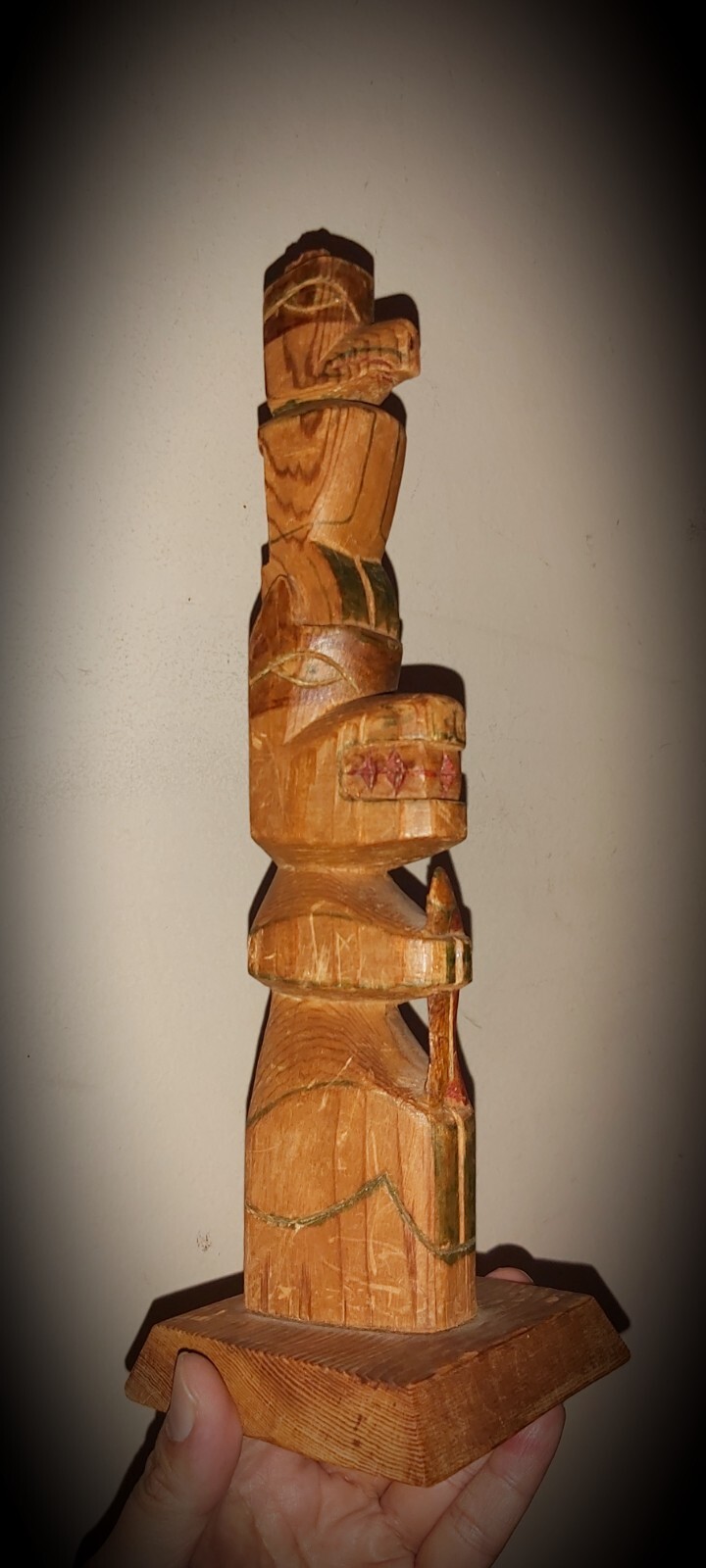 Northwest Coast, Tlingit / Tsimshian, Model Totem (1930s).