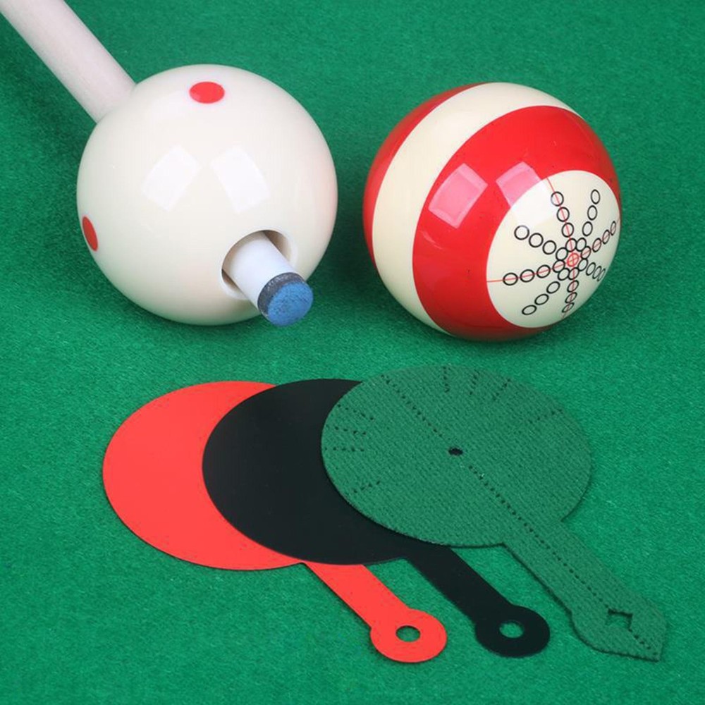 Billiard Aiming Trainer Practicing Pad 3 Pieces Pool Table Practice Supplies