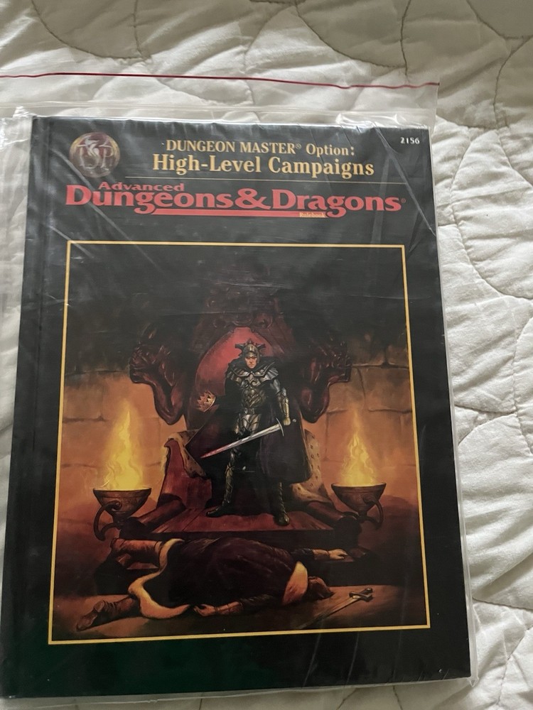 Advanced Dungeons & Dragons 2nd Edition - DM Option: High-Level Campaigns