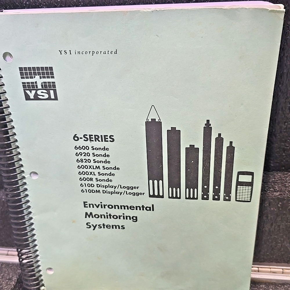 ​YSI 600XL Multi-Parameter Sonde & 650 MDS Handheld Data Logger Display