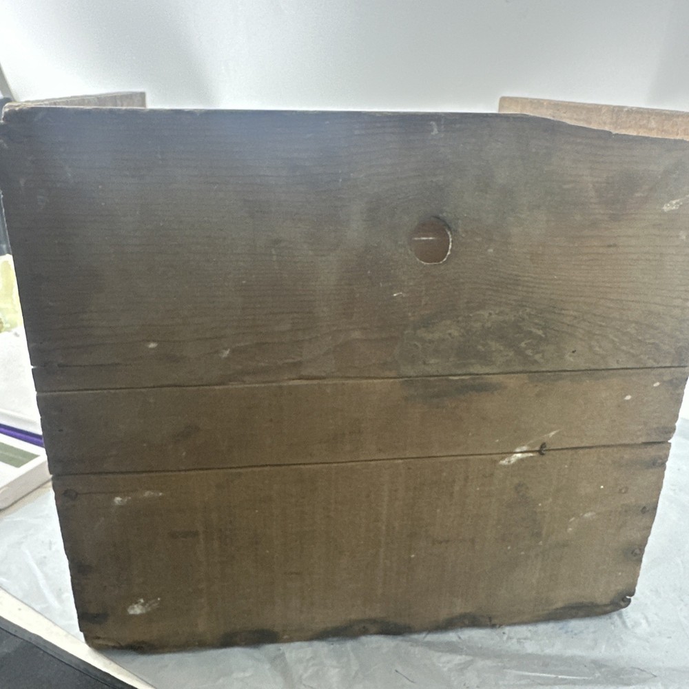 old wooden box vintage