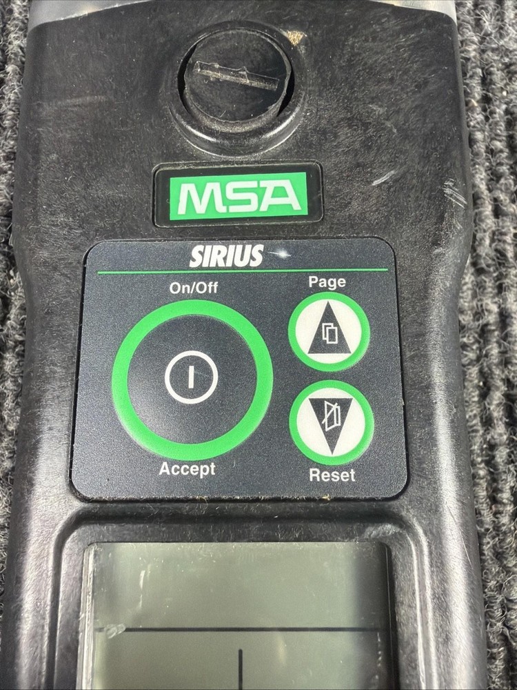 MSA Sirius Multigas Detector used no charger