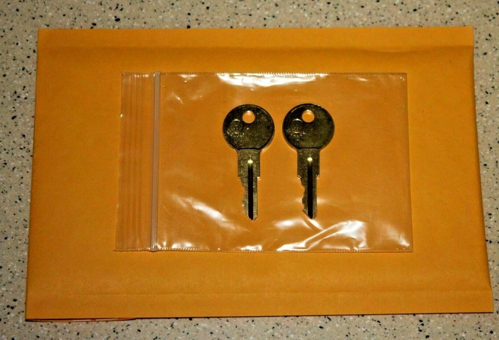 ✅  2 NEW KEYS Replacement FOR HUSKY TOOL BOX CODE 0001-0010, toolbox key