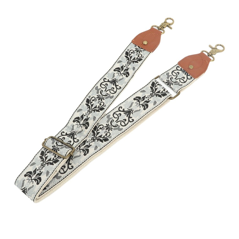 Embroidered Camera Strap Thickened Bohemian Style Floral Pattern Camera Neck