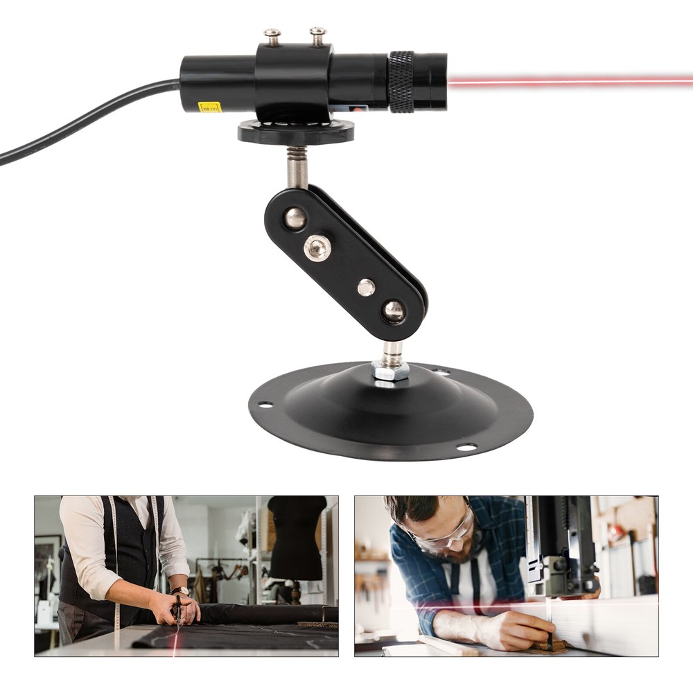Red Line Laser Module 650nm 100mW Adjustable High Precision Laser Positioning