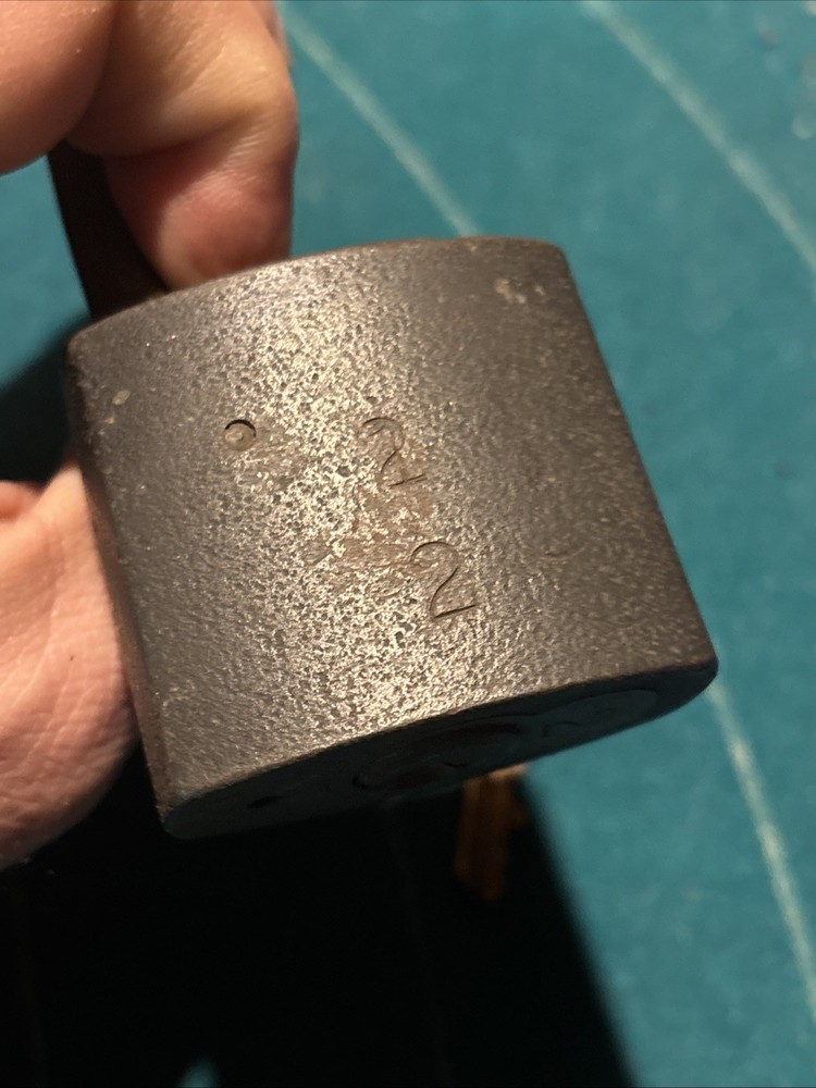 Antique Corbin #2 Lock With Key Works