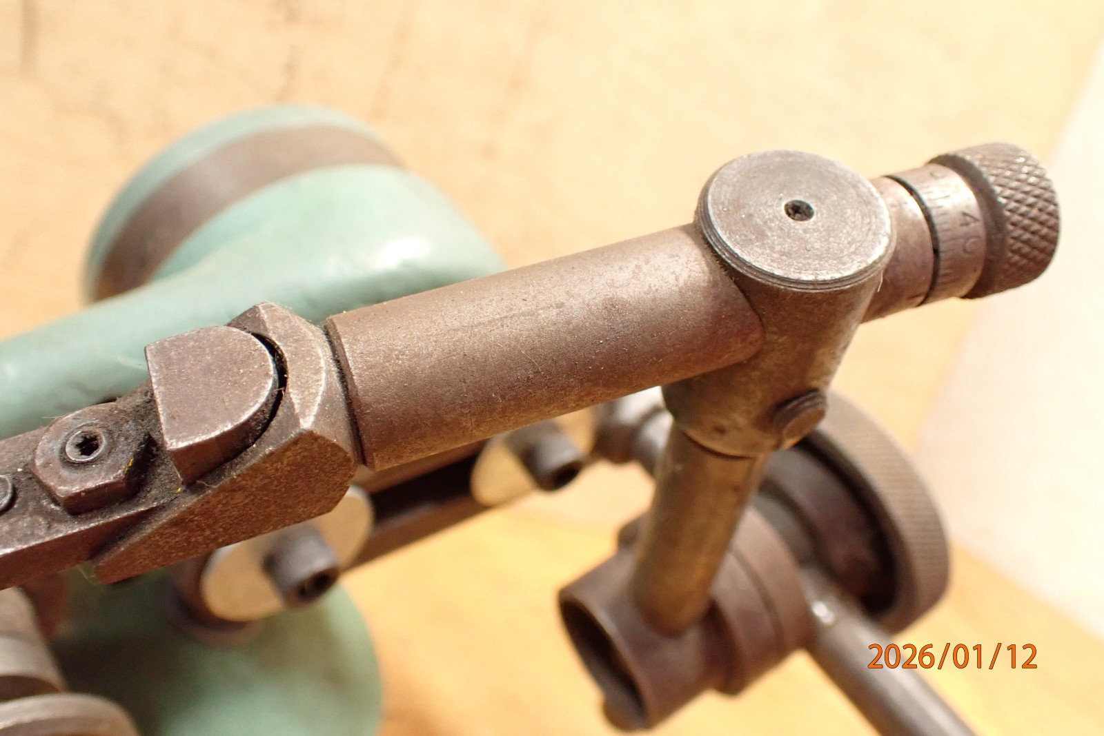 MILL CUTTER BLADE SHARPENING FIXTURE MADE WITH K.O. LEE GRINDER FIXTURE PARTS