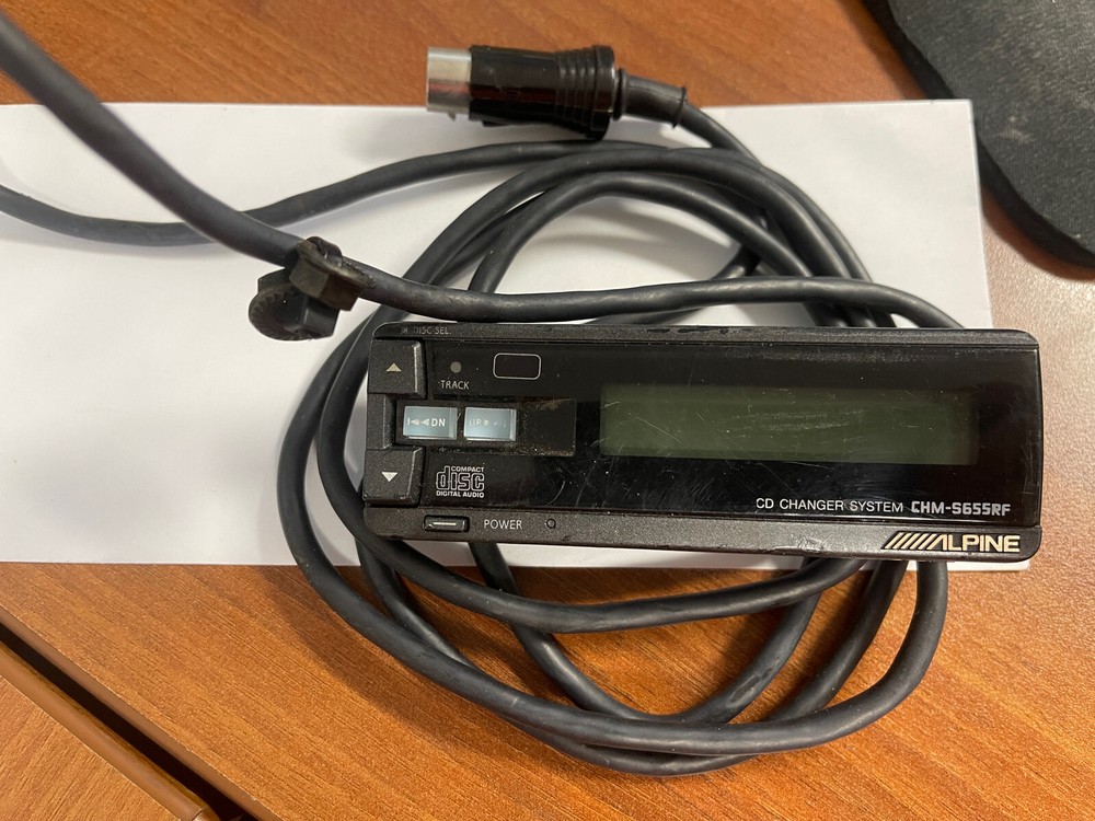 Alpine CHM-S655RF CD Changer Controller Faceplate Only - Used