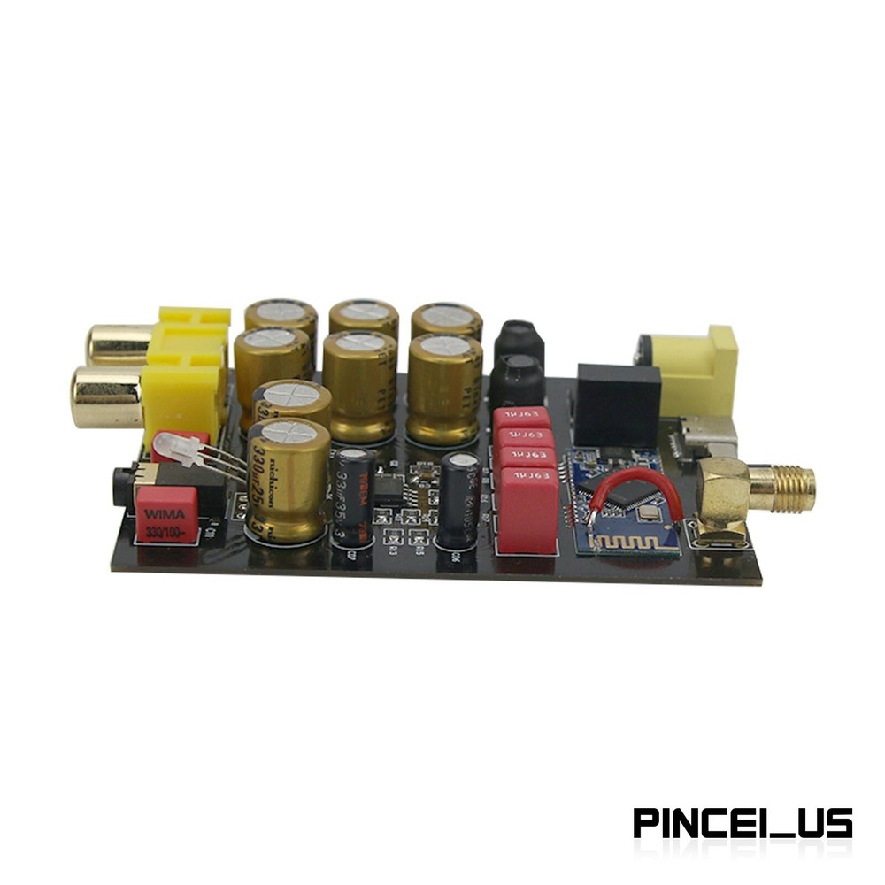 Bluetooth 5.0 Audio Receiver Board HiFi Preamp Module For APTX Amplifier Audio