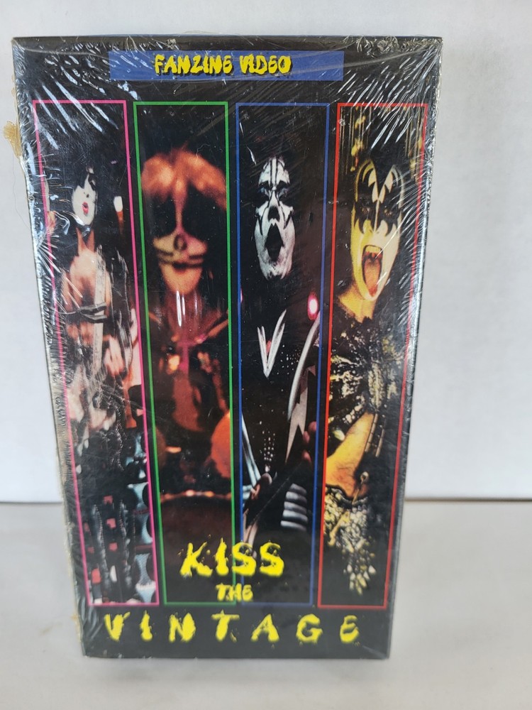 KISS: The Vintage VHS (2001 MVD Music Video) 1974 Concert Footage  NEW