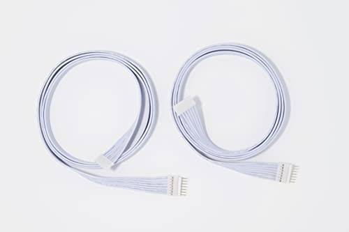 Extension Cable for Cync [Formally C by GE] Smart Light 3.3ft - 2 Pack White