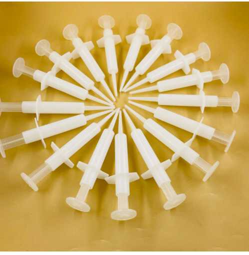 Dental Disposable Impression Syringe Injectors with Flexible Tip & Plunger
