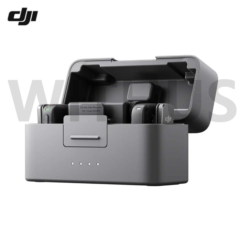 DJI Mic Mini (2TX+1RX+Charging Case) Mini Wireless Microphone Full Set - Fedex