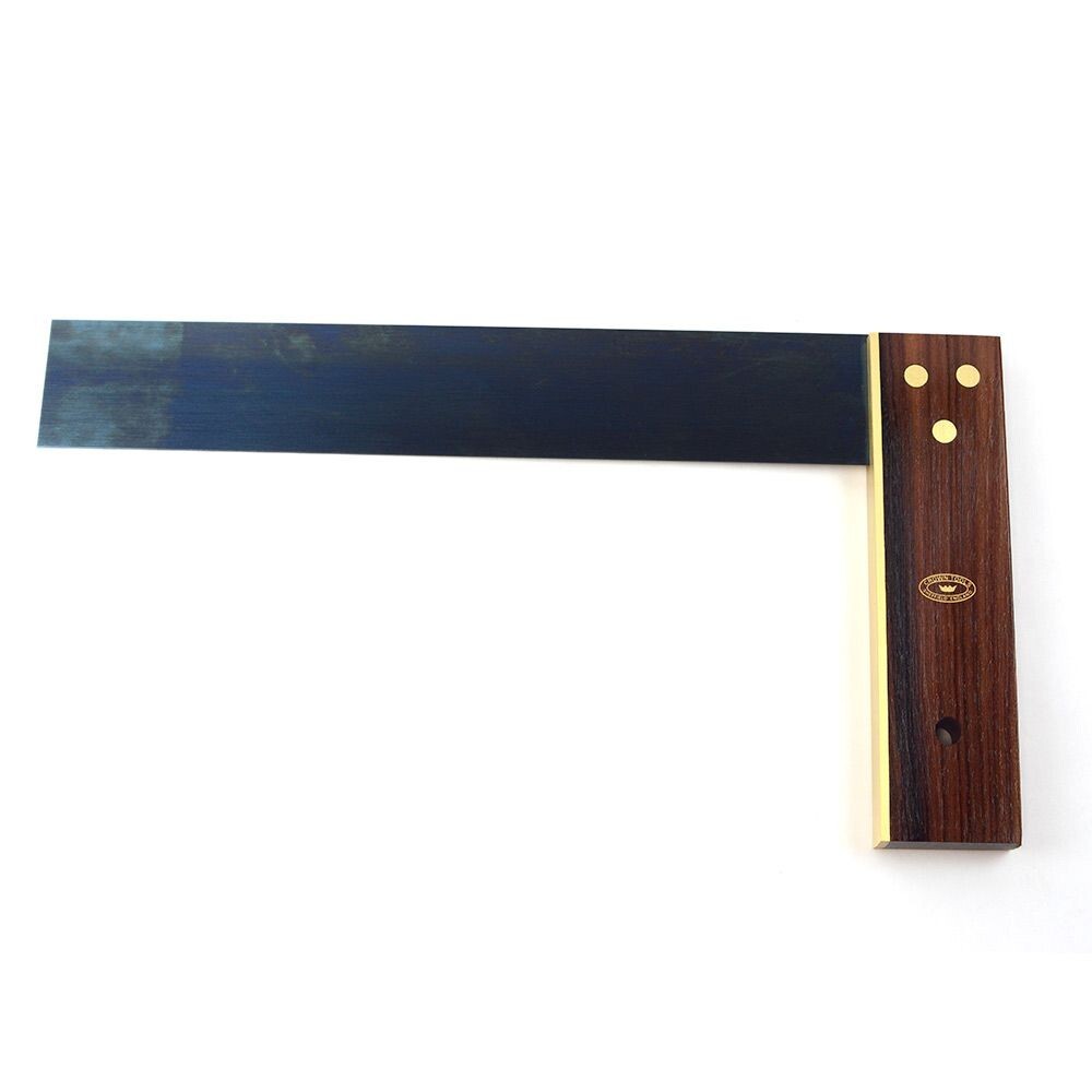 Crown Tools 127 12 Inch Try Square, Rosewood