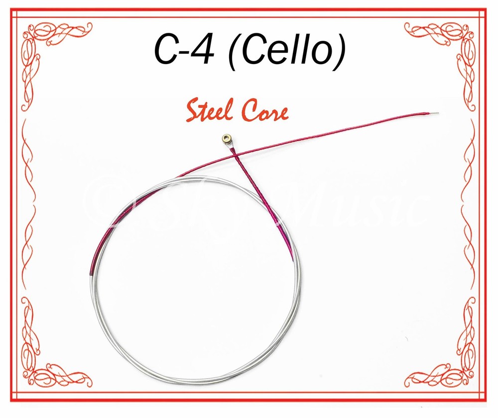 Paititi String Steel Core Beginner Level C String 3/4 Size Cello High Quality