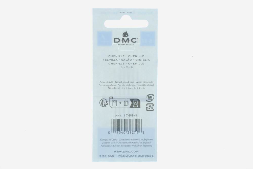 DMC Chenille Hand Needles Size 18-22