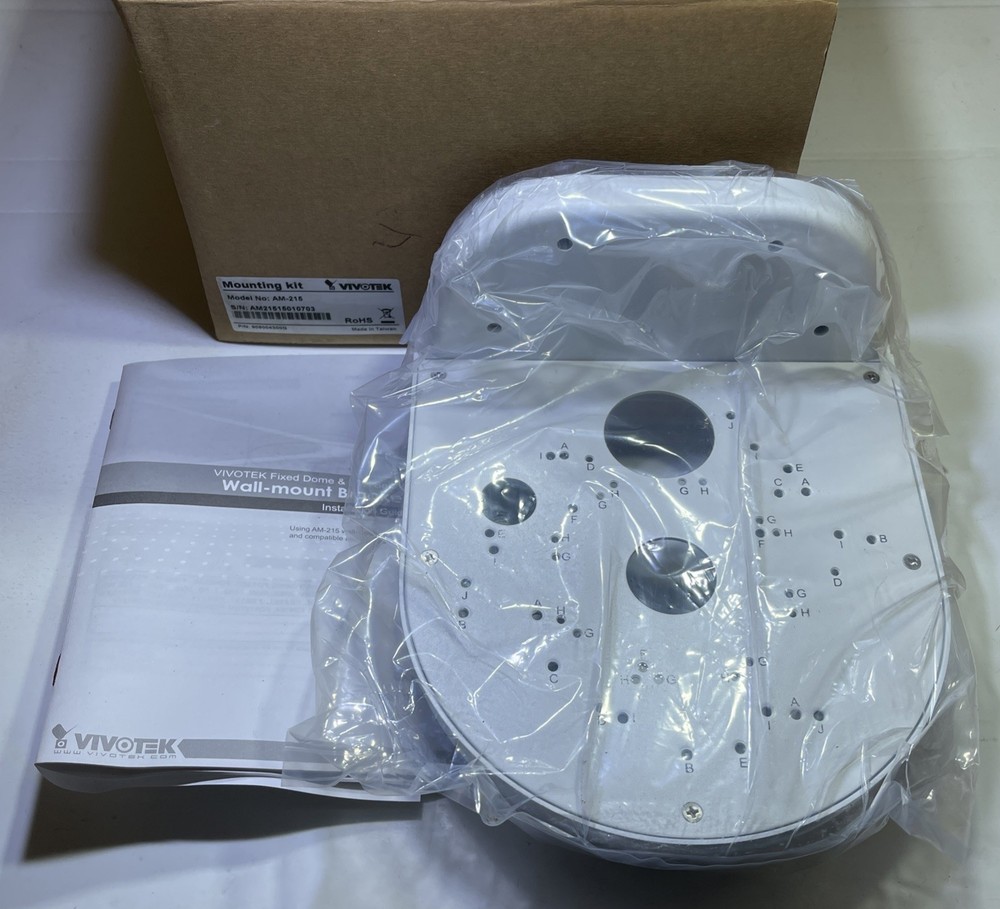 Vivotek AM-215 Mounting Kit Fixed Some & PTZ Series Wall Mount Bracket