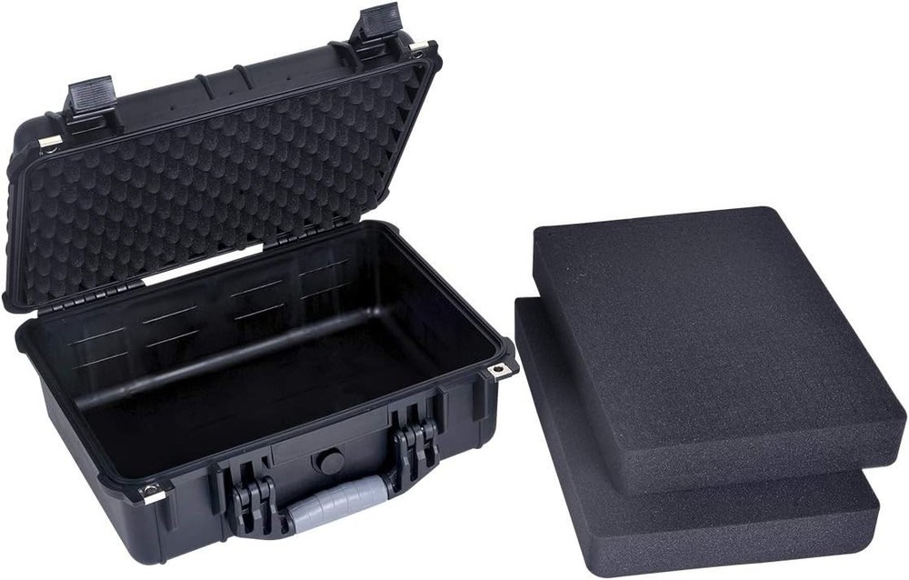 Pro Black Waterproof Camera Case, Drone Ready, Pick-and-Pluck Foam Insert