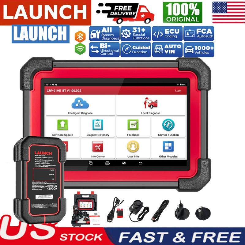 2026 LAUNCH X431 CRP919E BT Bidirectional Coding Car Diagnostic Scanner Tool*……#