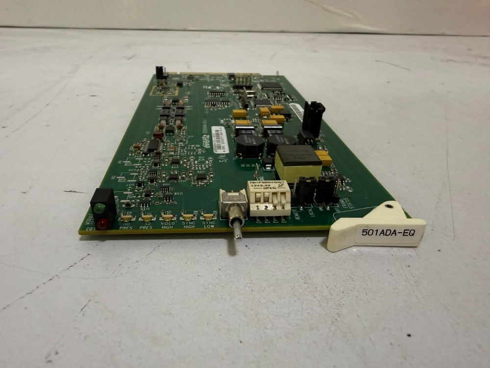 Evertz 501ADA-EQ-L Analog Video Distribution Amplifier w Cable Equalization