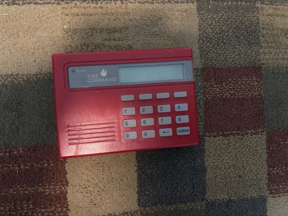 DMP 690-F LCD FIRE Command Alpha Keypad RED