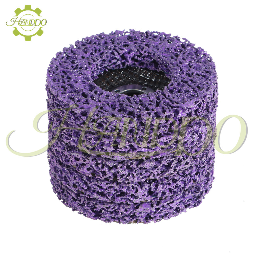 30Pack 4" Poly Strip Disc Wheel Paint Rust Removal Clean For Angle Grinder