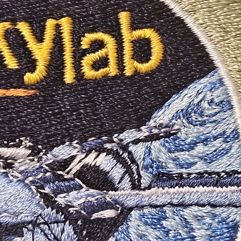 Skylab ~ Space Program Hook Patch Embroidered Badge Vintage ~ B1599