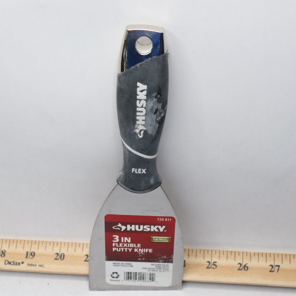 Husky Putty Knife Flexible 3" 720 811