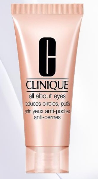 clinique all about eyes reduces circles, puffs 0.5 oz /15 ml ,full size,new