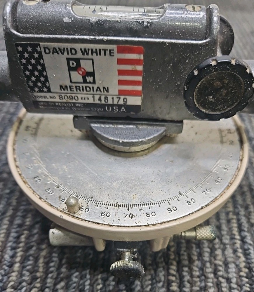 David White Instruments DW-8090 Survey Tool with Hard Case