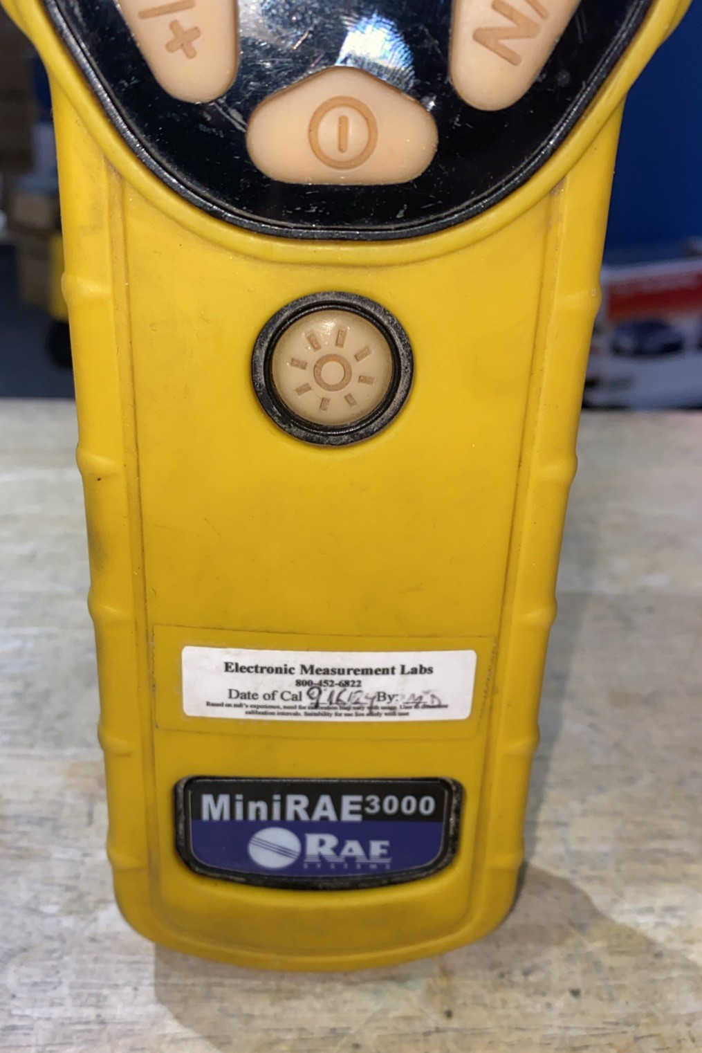 Rae Systems MiniRAE 3000 PGM-7320 Portable VOC Monitor - Yellow