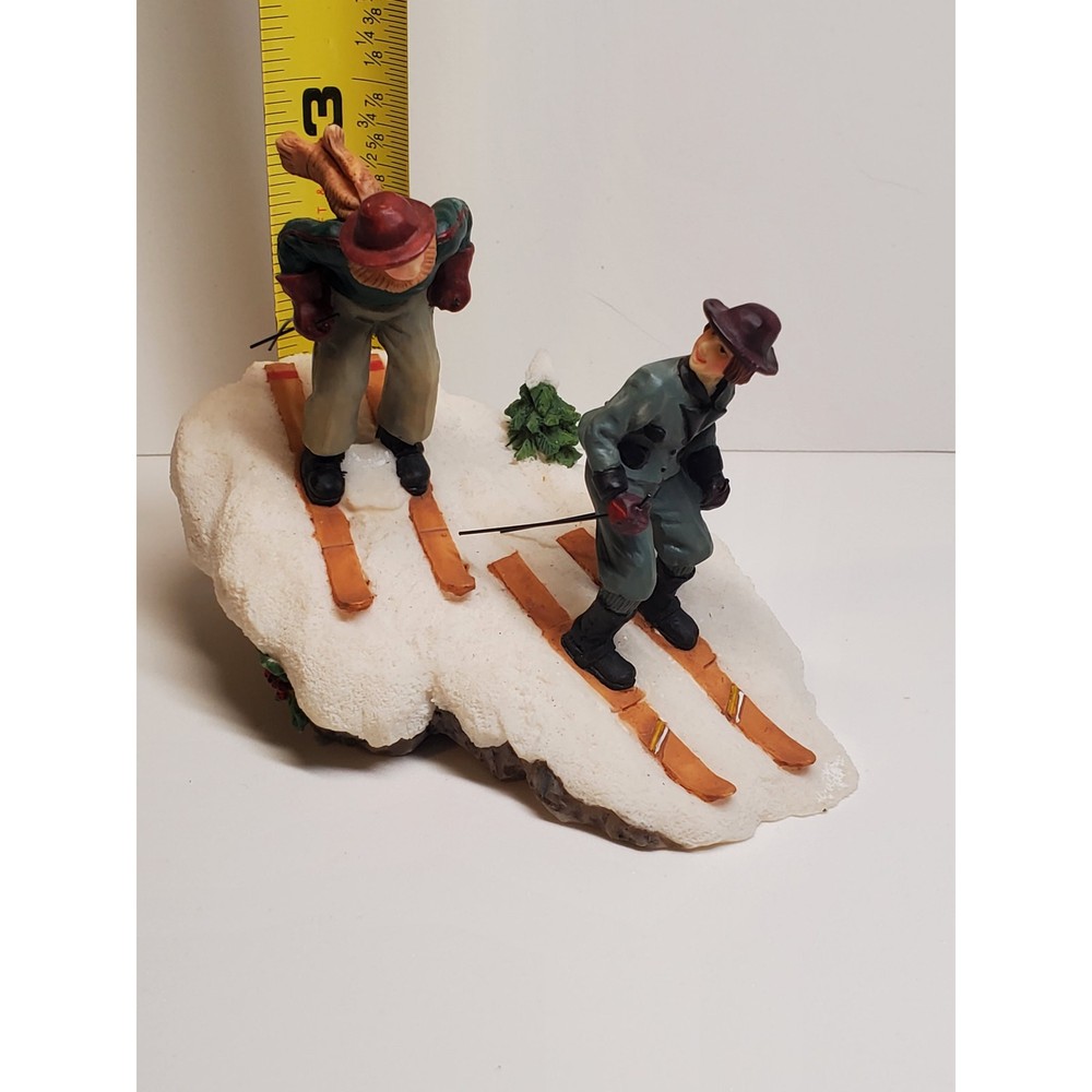 Ski Down Slop Figurine - 3"