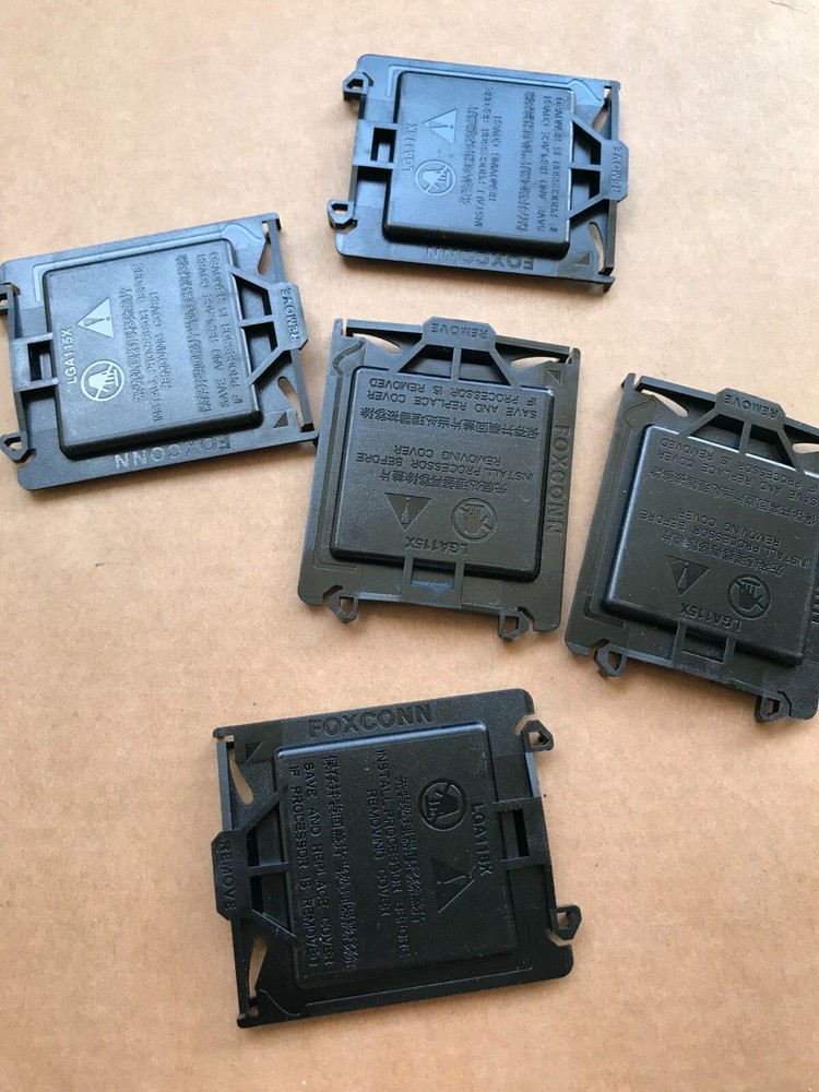 10 X  Intel LGA 1150 1155 1156 CPU Socket Protector Cover LGA115X