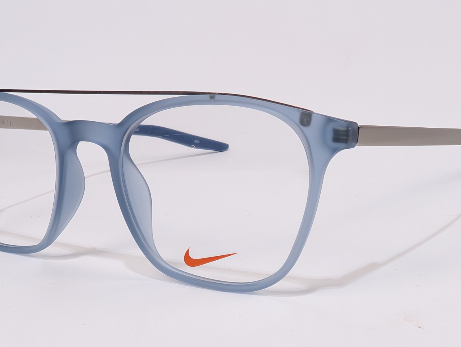 Nike Eyeglasses Frames 7281 401 Matte Ocean Fog 50-20-145 Aviator Full Frame