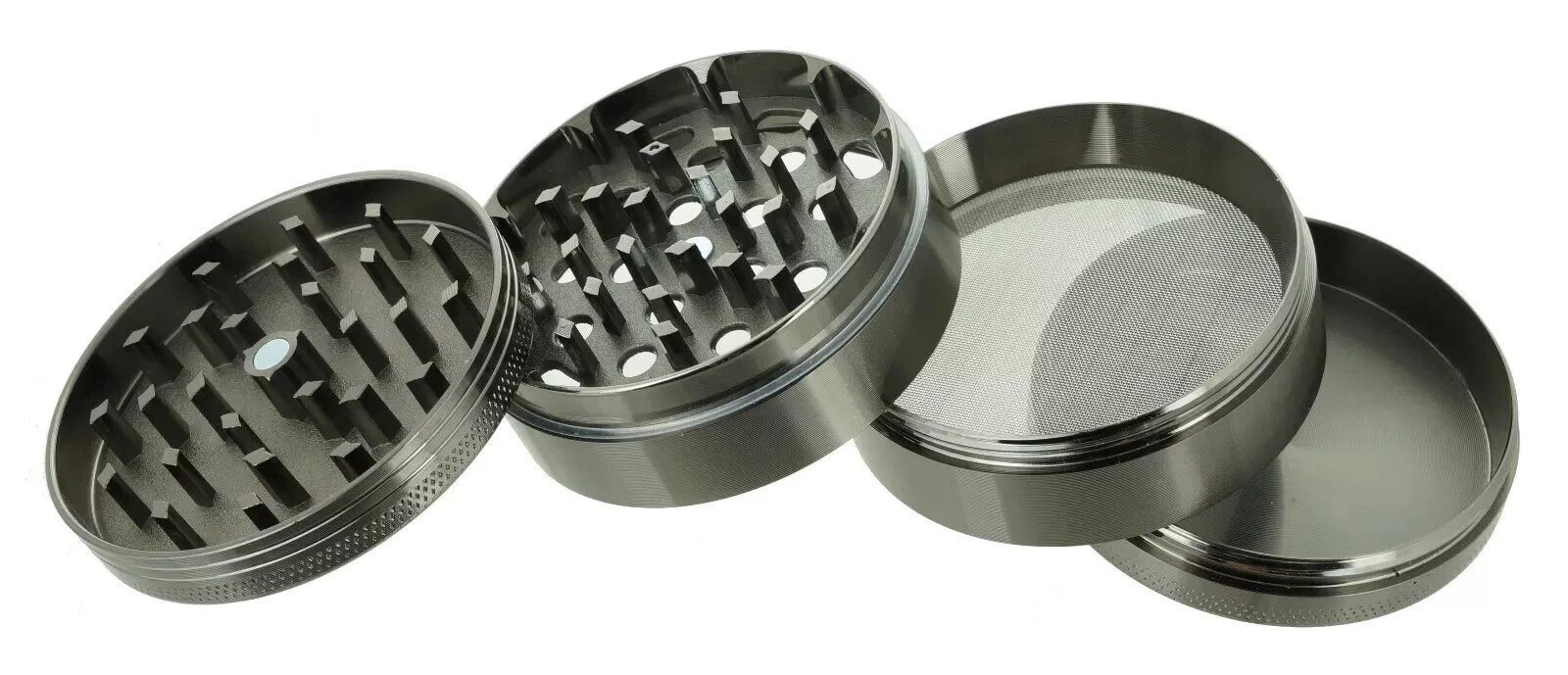 4 PCS Herb Tobacco Grinder Spice Herbal Metal Smoke Crusher Hand Muller