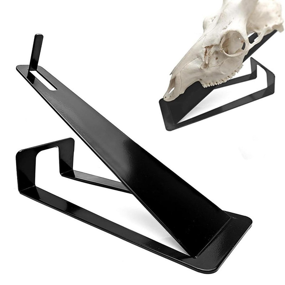 Deer Skull Mount Hanger Iron Bracket Table Top Stand