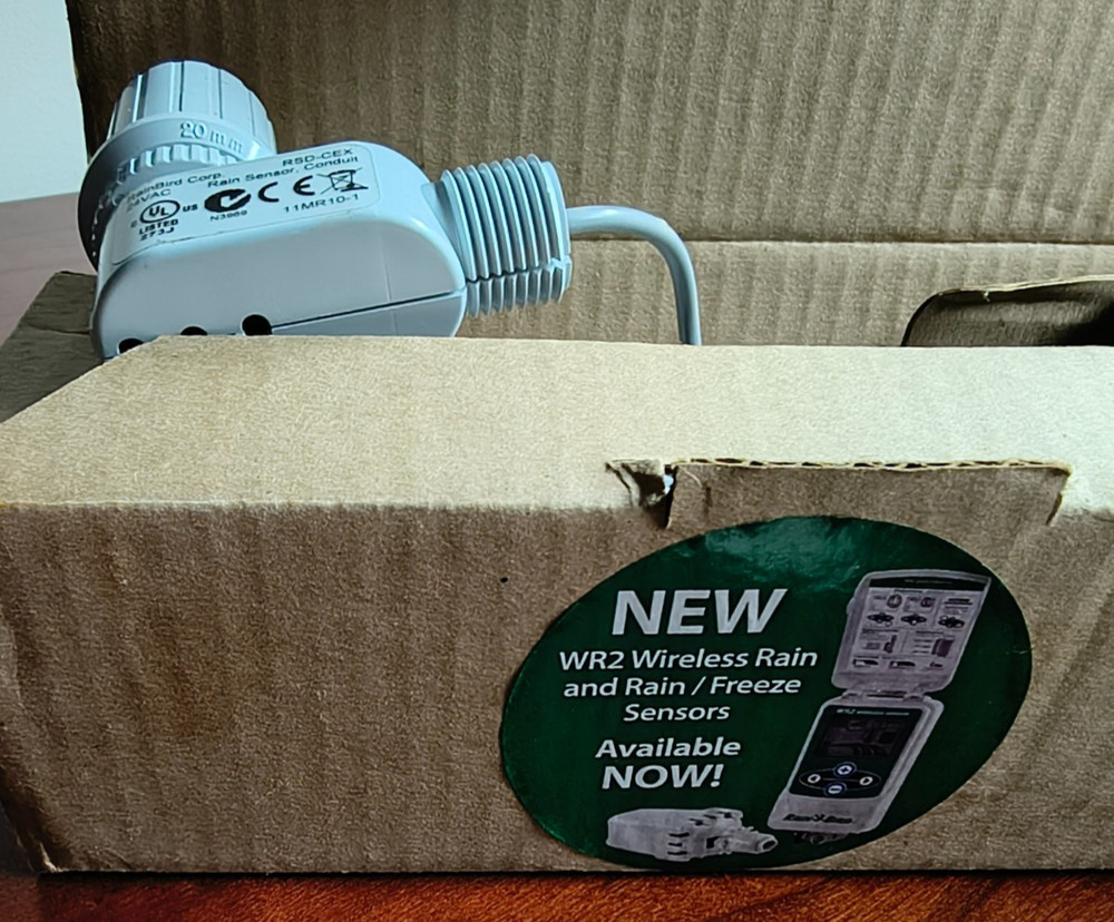 RAINBIRD WIRED RAIN SENSOR FOR CONDUIT RSD-CEX