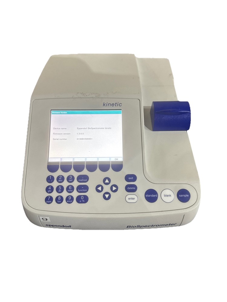 Eppendorf biospectrometer Kinetic 6136