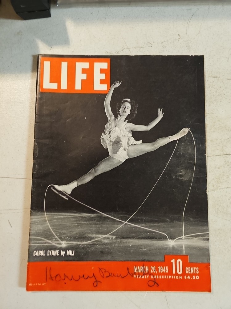 LIFE MAGAZINE. March 26, 1945. WWII ERA Carol Lynne By Mili