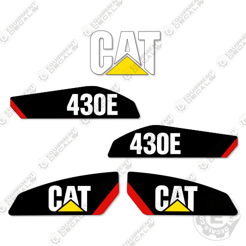 Fits Caterpillar 430E Backhoe Loader Decal Kit Equipment Decals 430 E