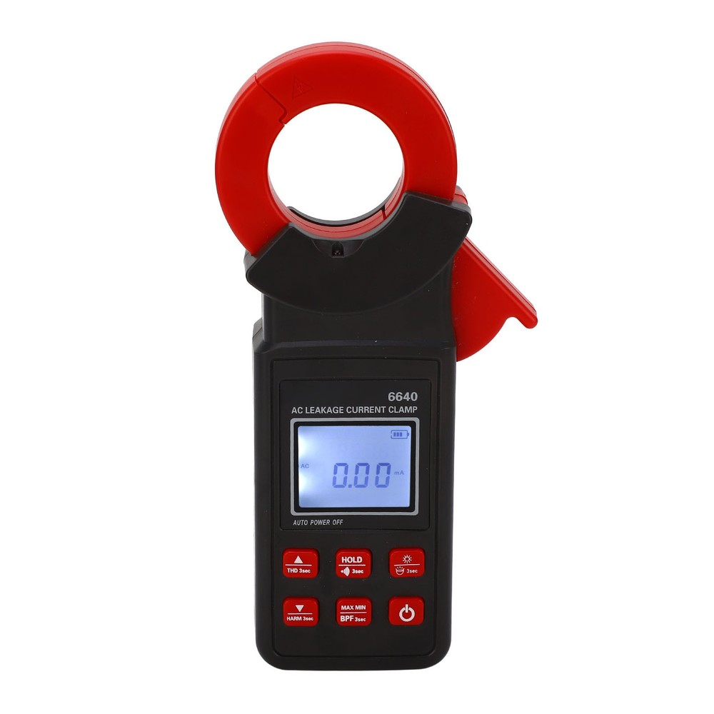 Clamp Current Meter Multifunction High Accuracy AC Leakage Current Clamp Tester