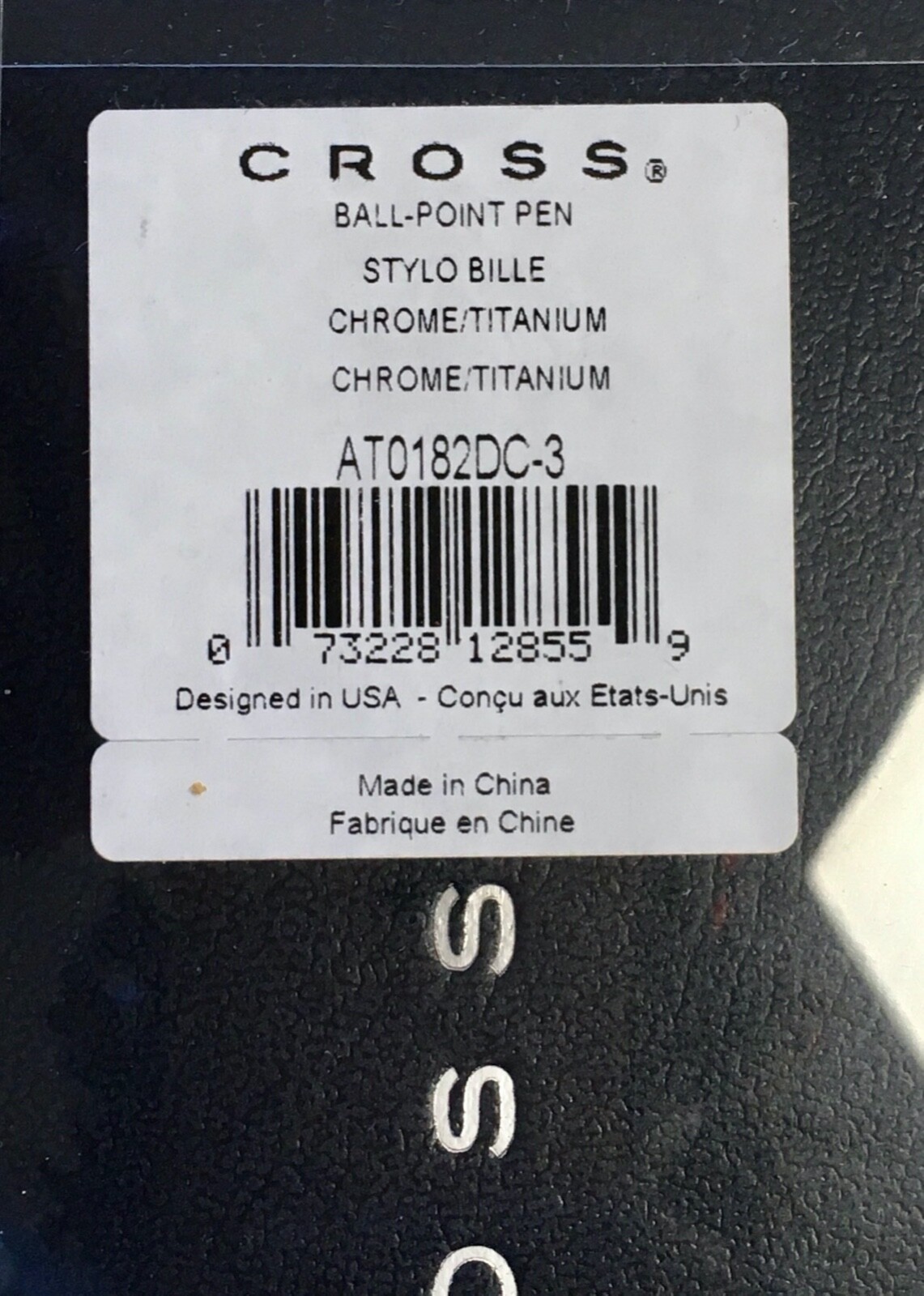 Cross Parasol Chrome and Titanium Twist Ballpoint Pen -- DAMAGED PACKAGING