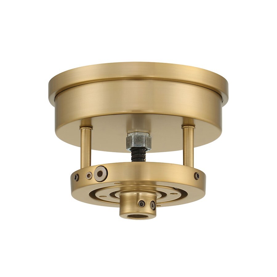 Craftmade Slope Mount Adapter, Satin Brass - SMA180-SB