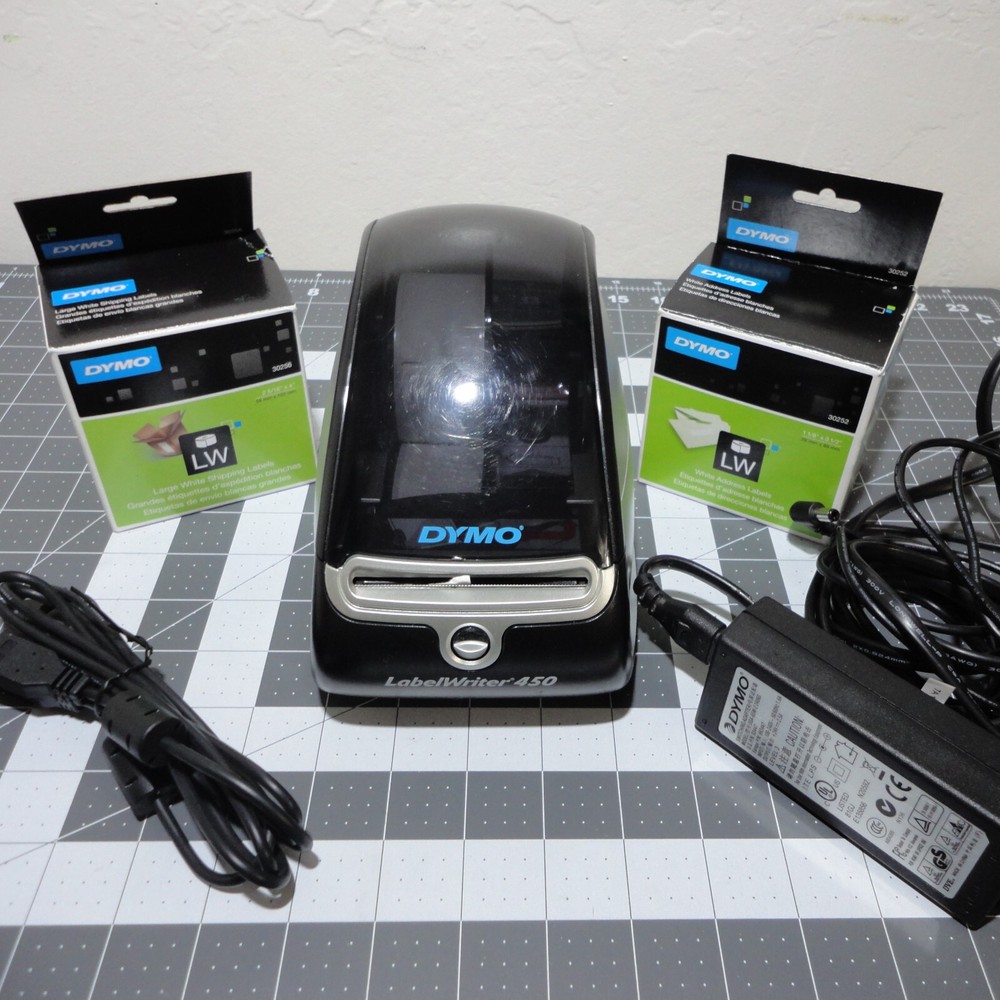 Dymo Printer LabelWriter 450 Thermal Ready To Use Working W/Labels