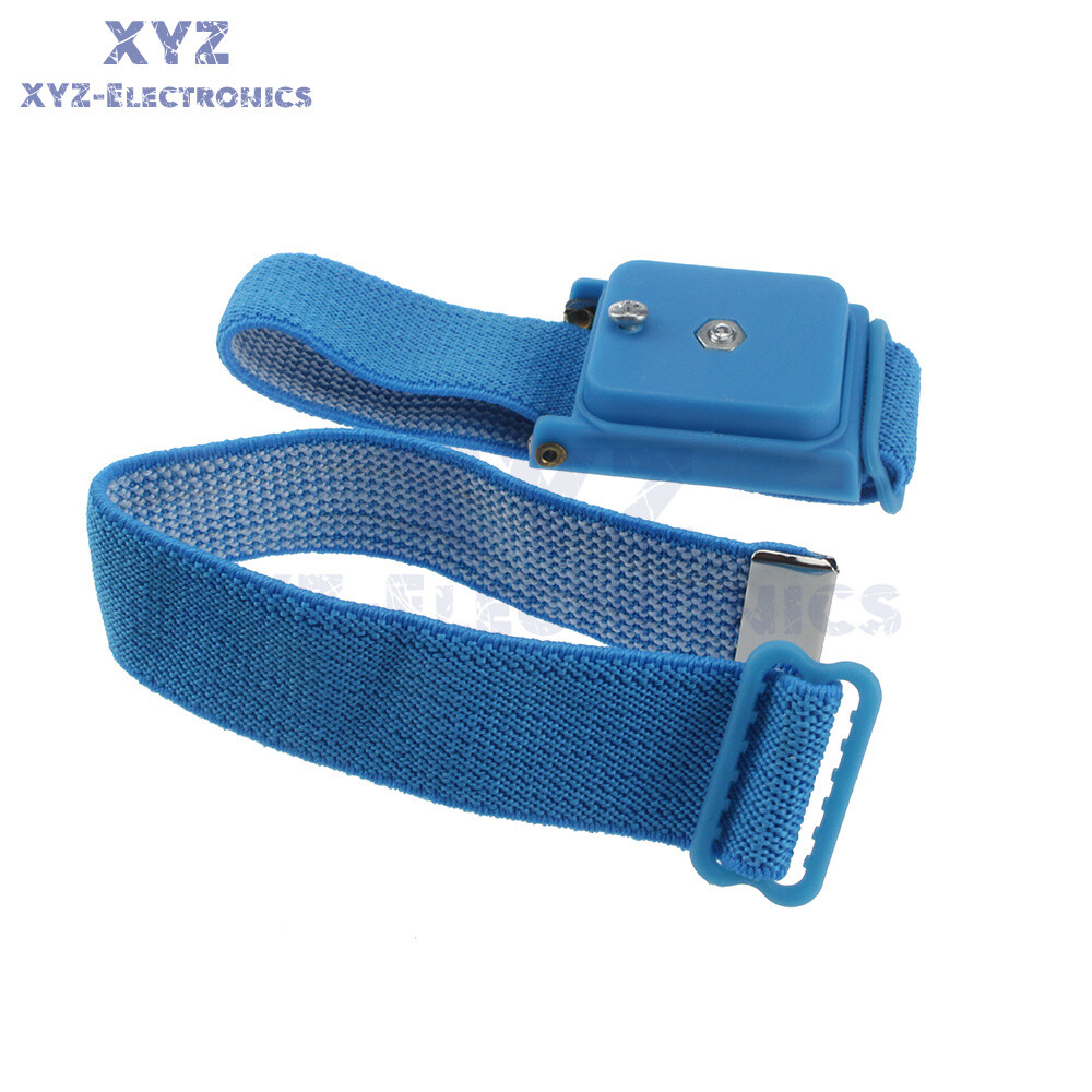 Anti Static Cordless Bracelet Electrostatic ESD Discharge Cable Band Wrist Strap
