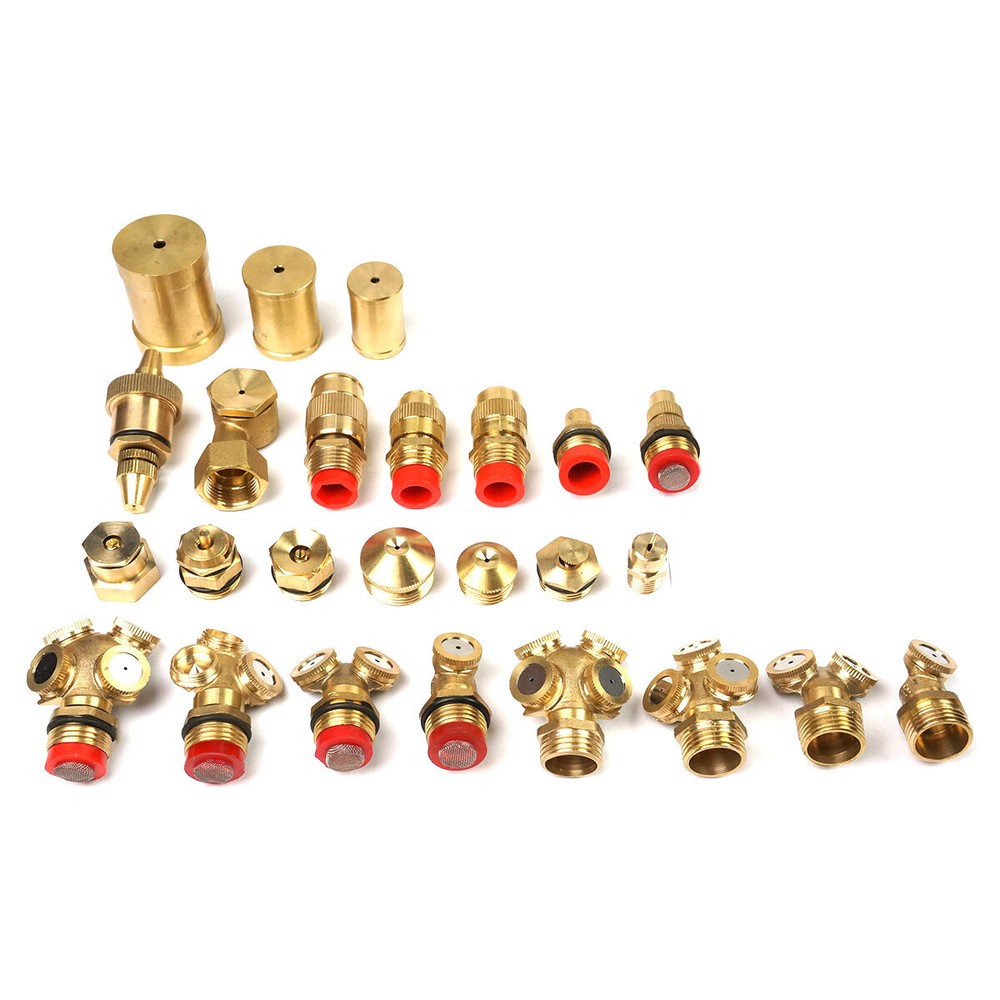 Multiple Type Shaped Brass Irrigation Sprinkler Watering Sprayer Nozzle Garden